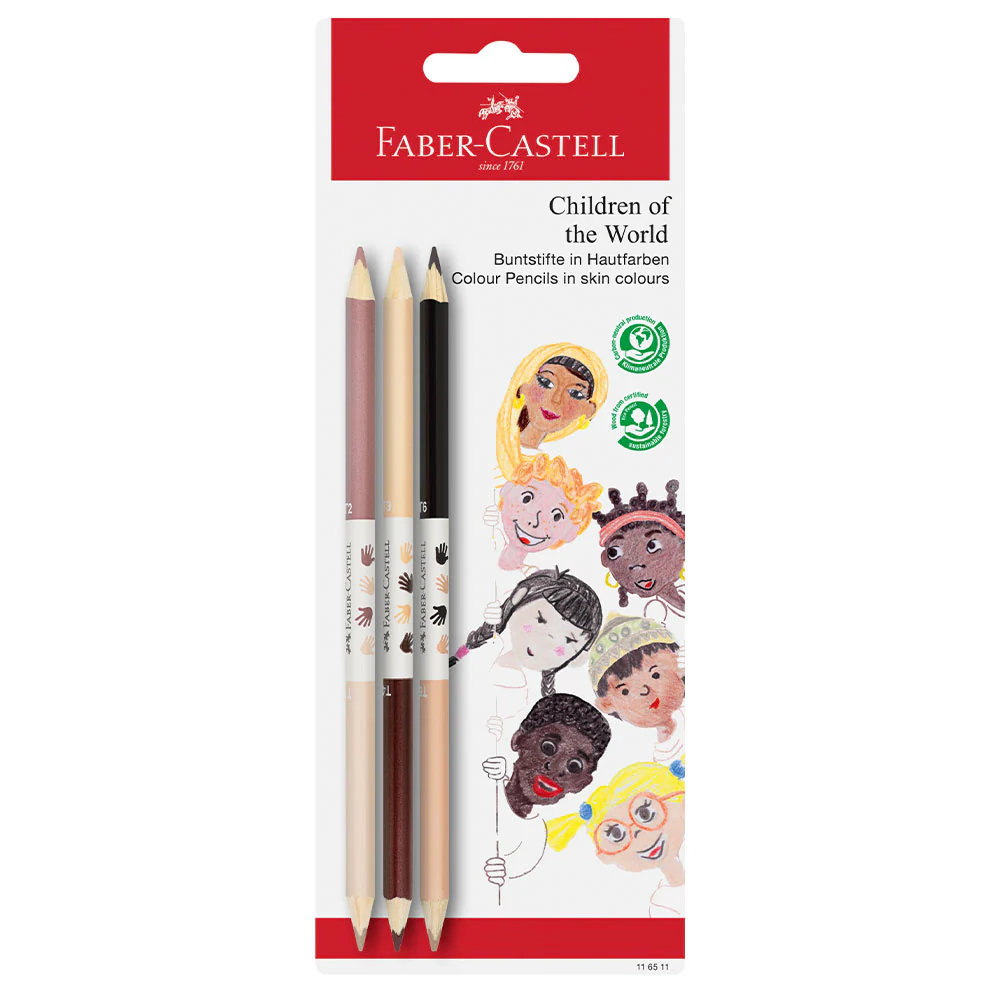 Faber-Castell Children of The World Colour Colouring Pencils