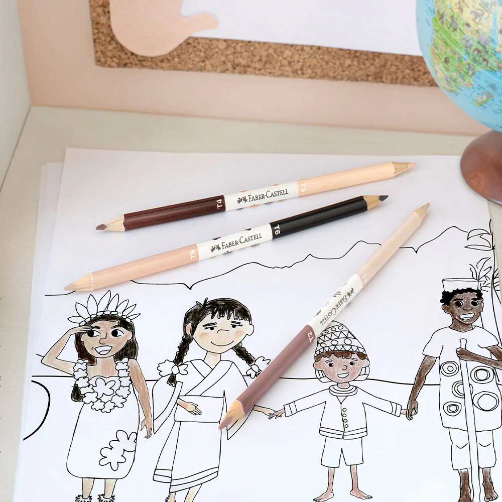 Faber-Castell Children of The World Colour Colouring Pencils - Image 4