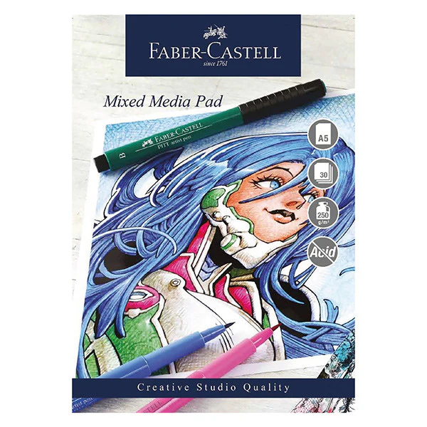 Faber-Castell Creative Studio Mixed Media Pad A5