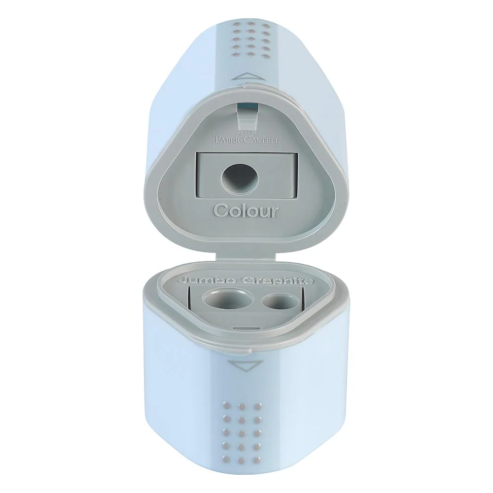 Faber-Castell Grip 2001 Trio Sharpener Sky Blue