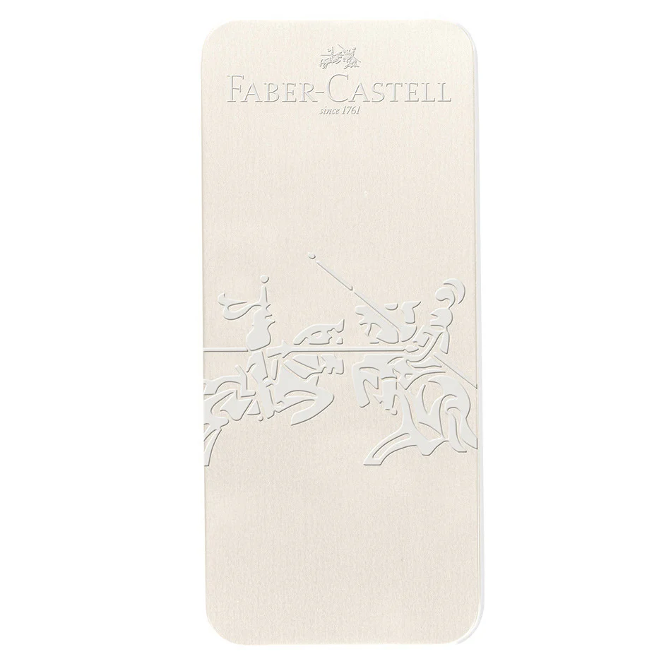 Faber-Castell Grip 2010 Fountain Pen and Ballpoint Set Coconut Milk - Image 2