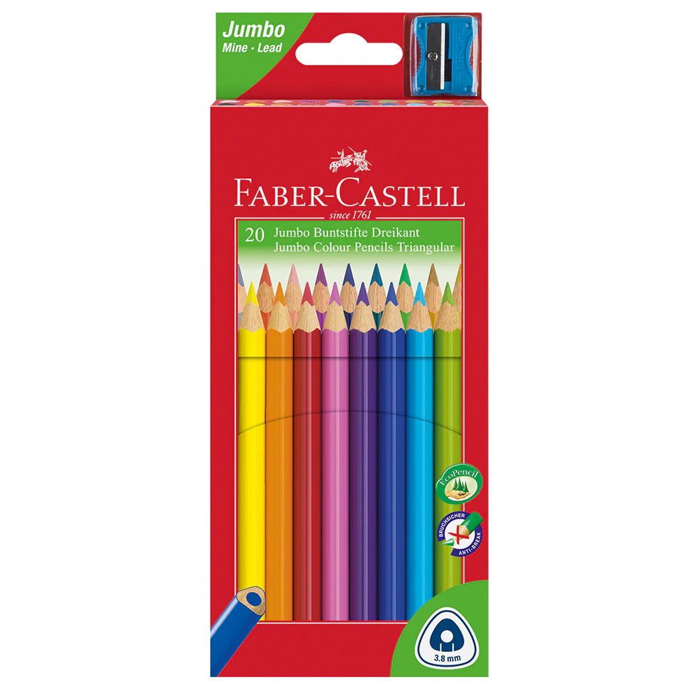 Faber-Castell Junior Colouring Pencils Set of 20