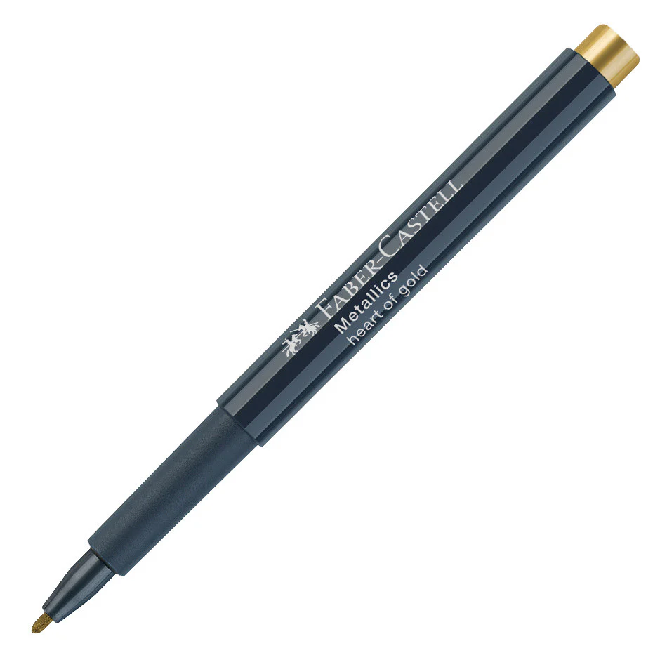 Faber-Castell Metallic Marker Set of 6 Assorted - Image 2