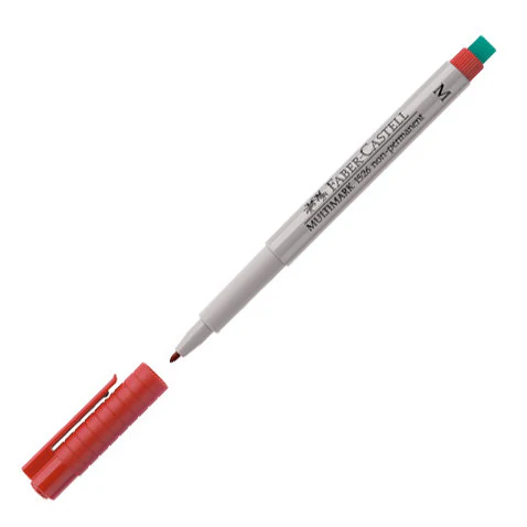Faber-Castell Multimark 1526 Non-Permanent Marker Pen Medium