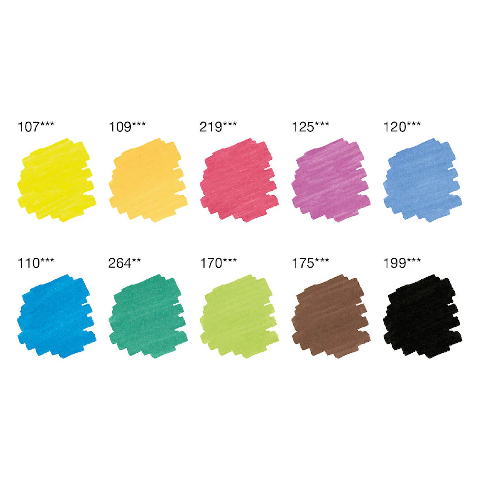 Faber-Castell Pitt Artist Pen Dual Marker Wallet of 10 - Image 4
