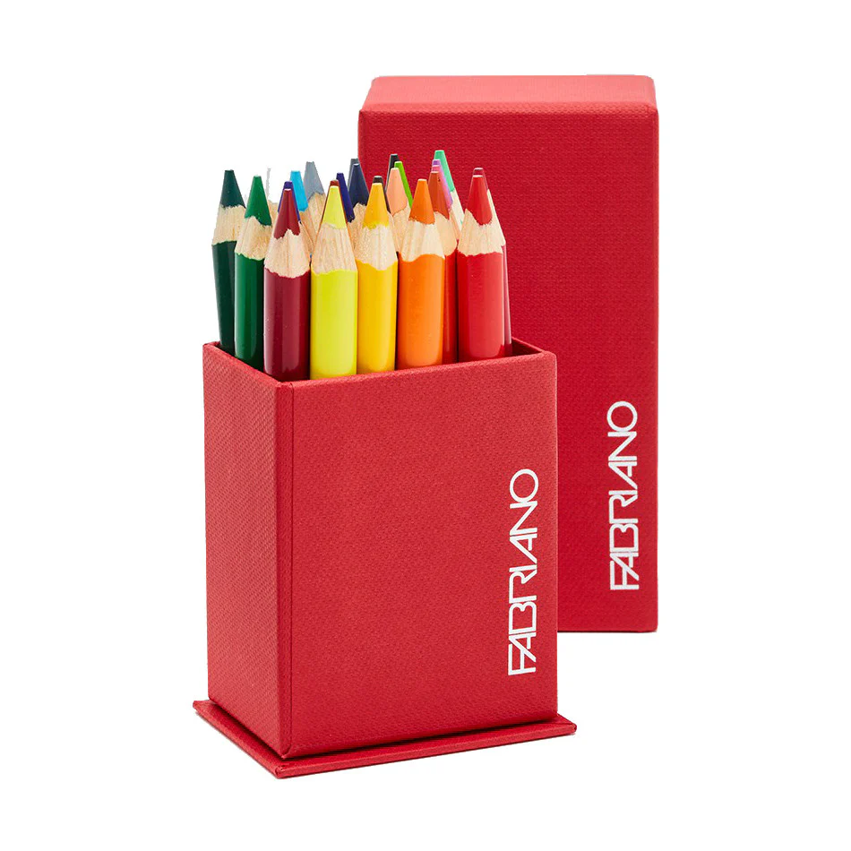 Fabriano Pastelli Acquerello Watercolour Pencil Box of 24