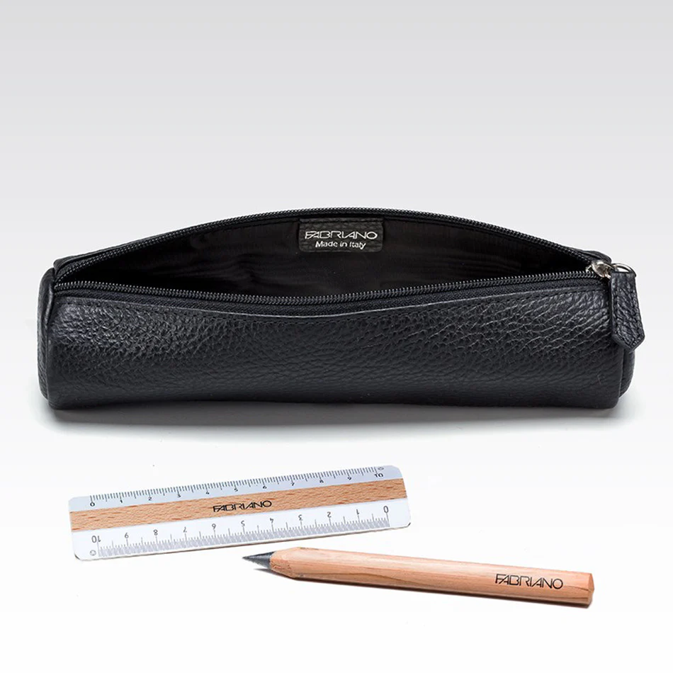Fabriano Portapenne Tubo Pen Case Medium Black - Image 2