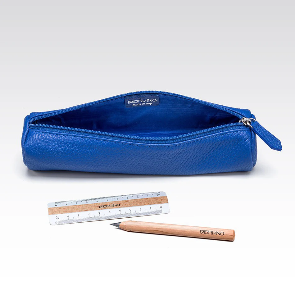 Fabriano Portapenne Tubo Pen Case Medium Blue - Image 2