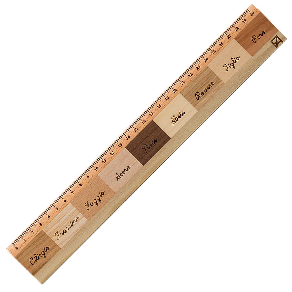 Fabriano Righello Mix Essenze 9 Wood Ruler
