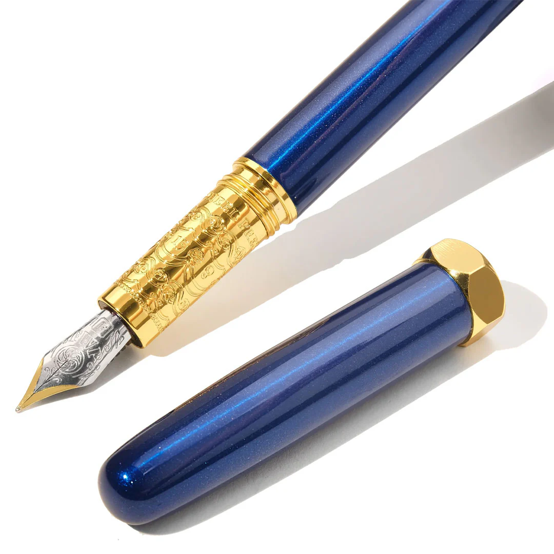 Ferris Wheel Press 2025 Limited Edition Bijou Fountain Pen Blue Revelry - Image 5