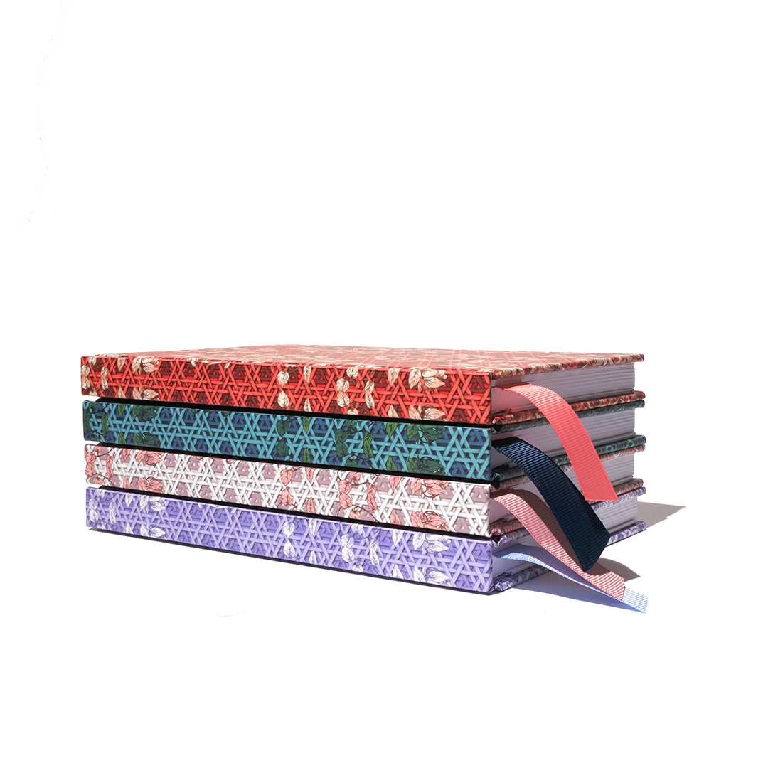 Ferris Wheel Press A5 Sketchbook Enveloped in Rattan Pink - Image 7