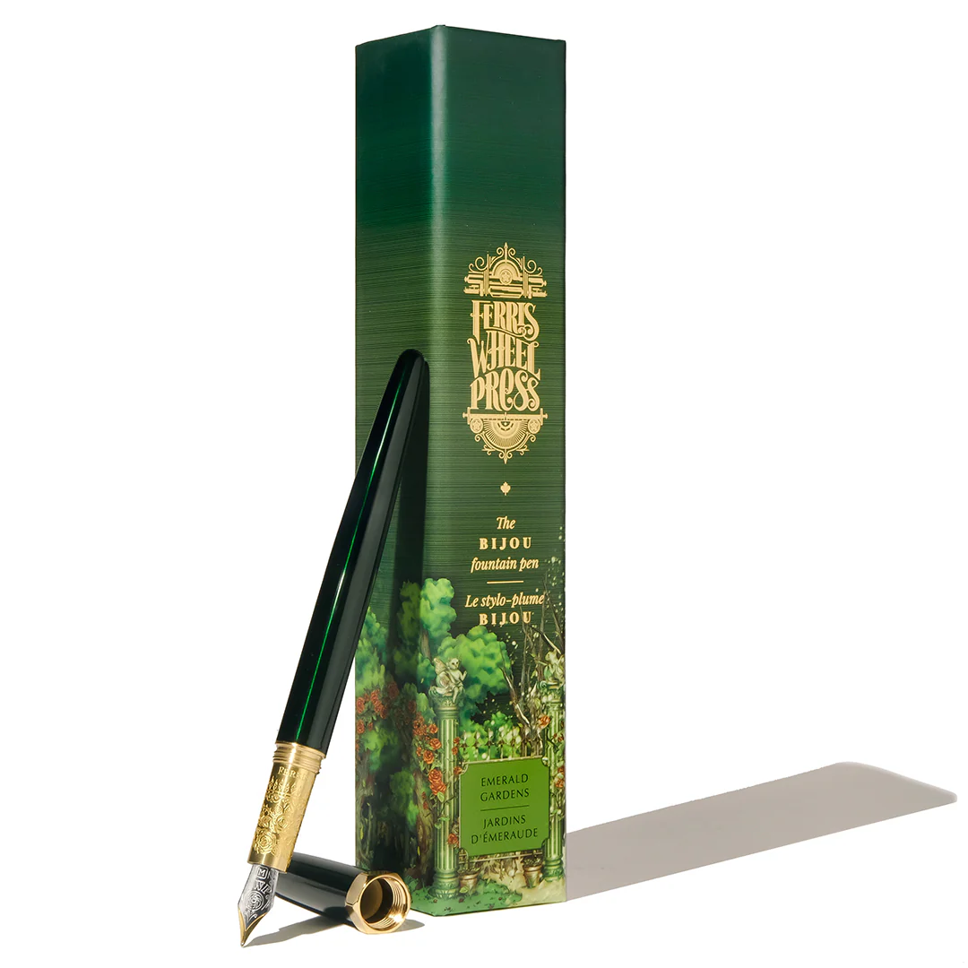 Ferris Wheel Press Bijou Limited Edition Fountain Pen Emerald Gardens - Image 3