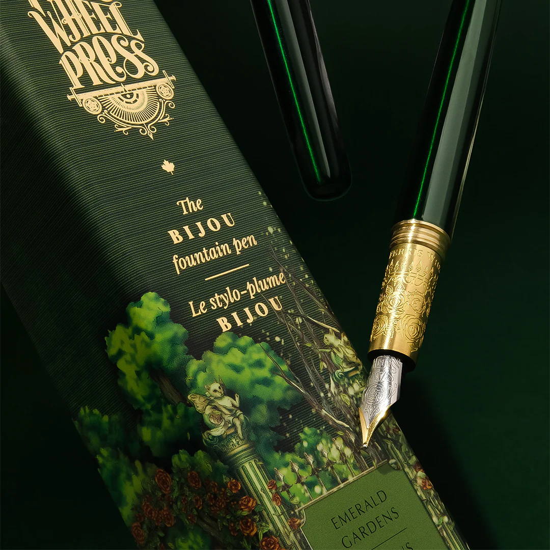 Ferris Wheel Press Bijou Limited Edition Fountain Pen Emerald Gardens - Image 4