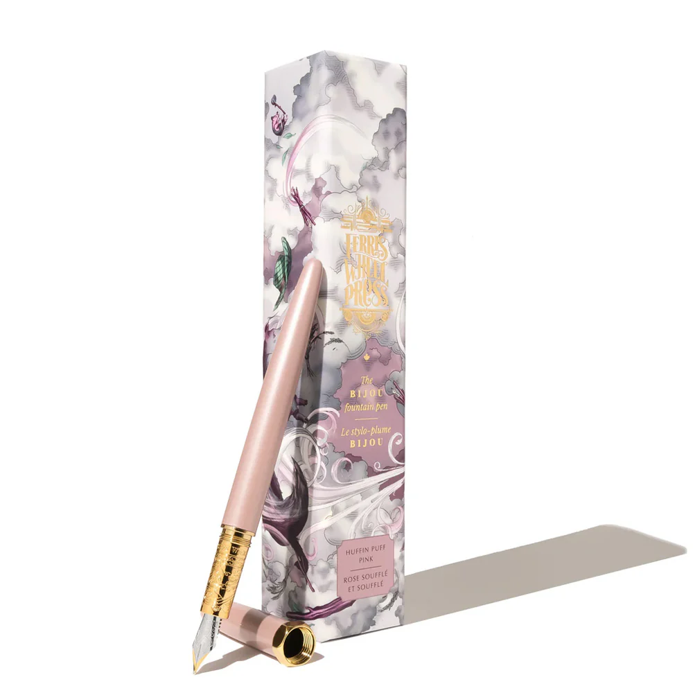 Ferris Wheel Press Bijou Fountain Pen Huffin Puff Pink - Image 3