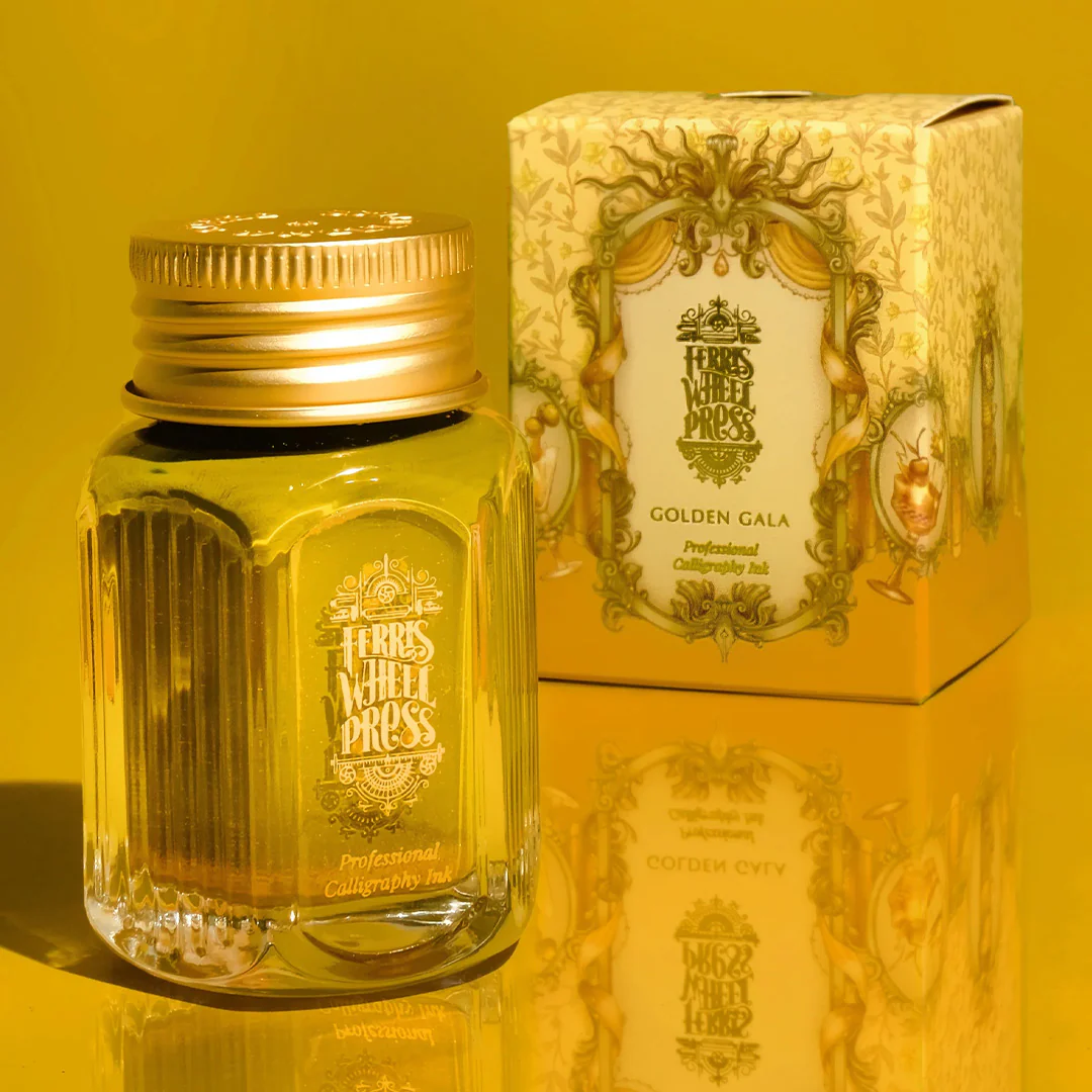 Ferris Wheel Press Calligraphy Ink 28ml Golden Gala - Image 2
