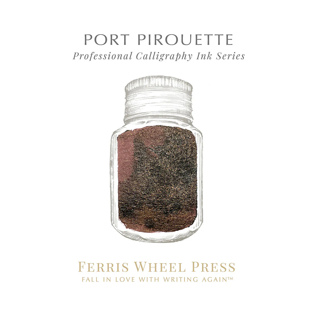 Ferris Wheel Press Calligraphy Ink 28ml Port Pirouette - Image 2