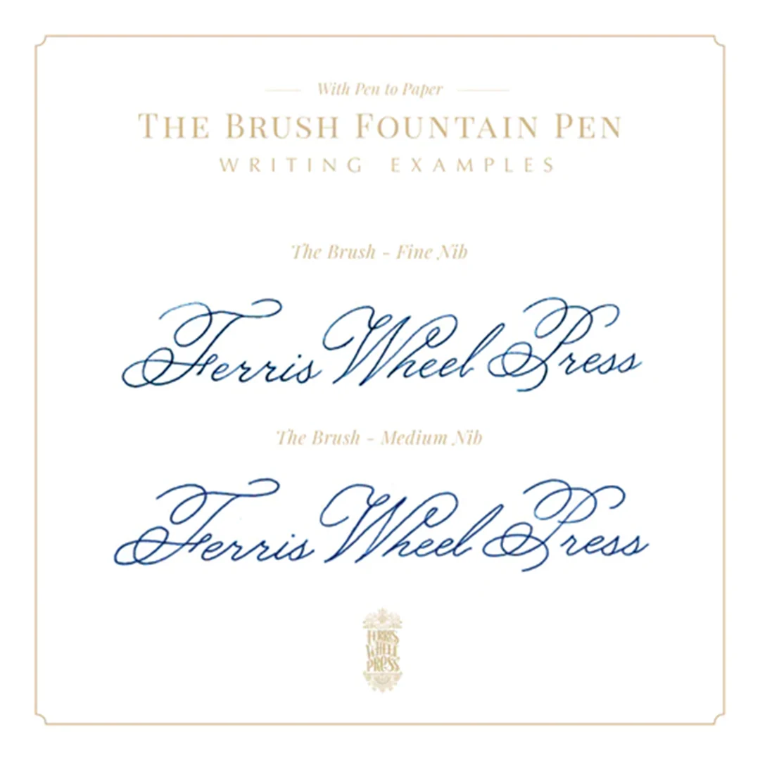 Ferris Wheel Press Carousel Fountain Pen Feathered Flight - Image 3