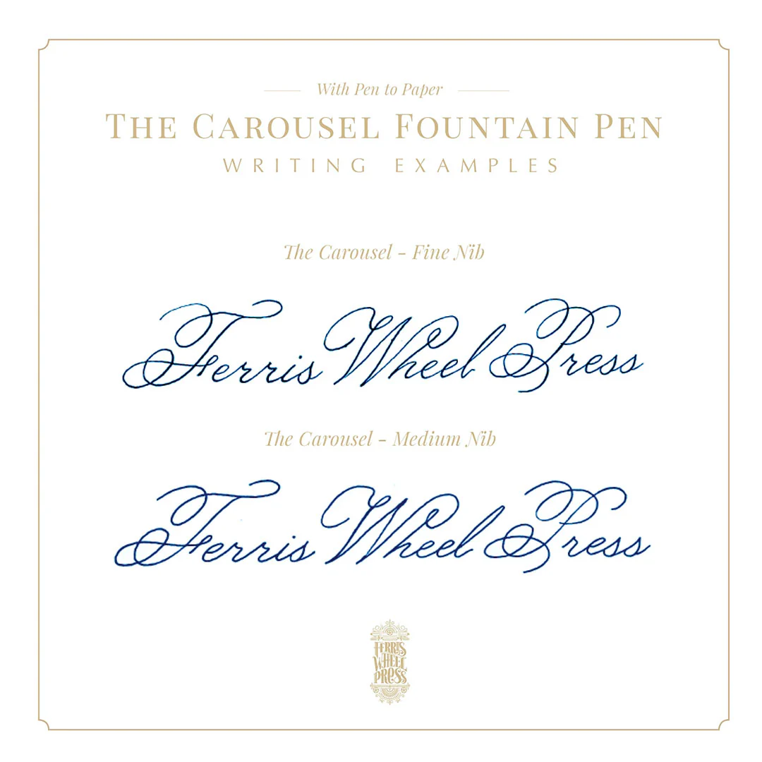 Ferris Wheel Press Carousel Fountain Pen Tides of Midas - Image 4