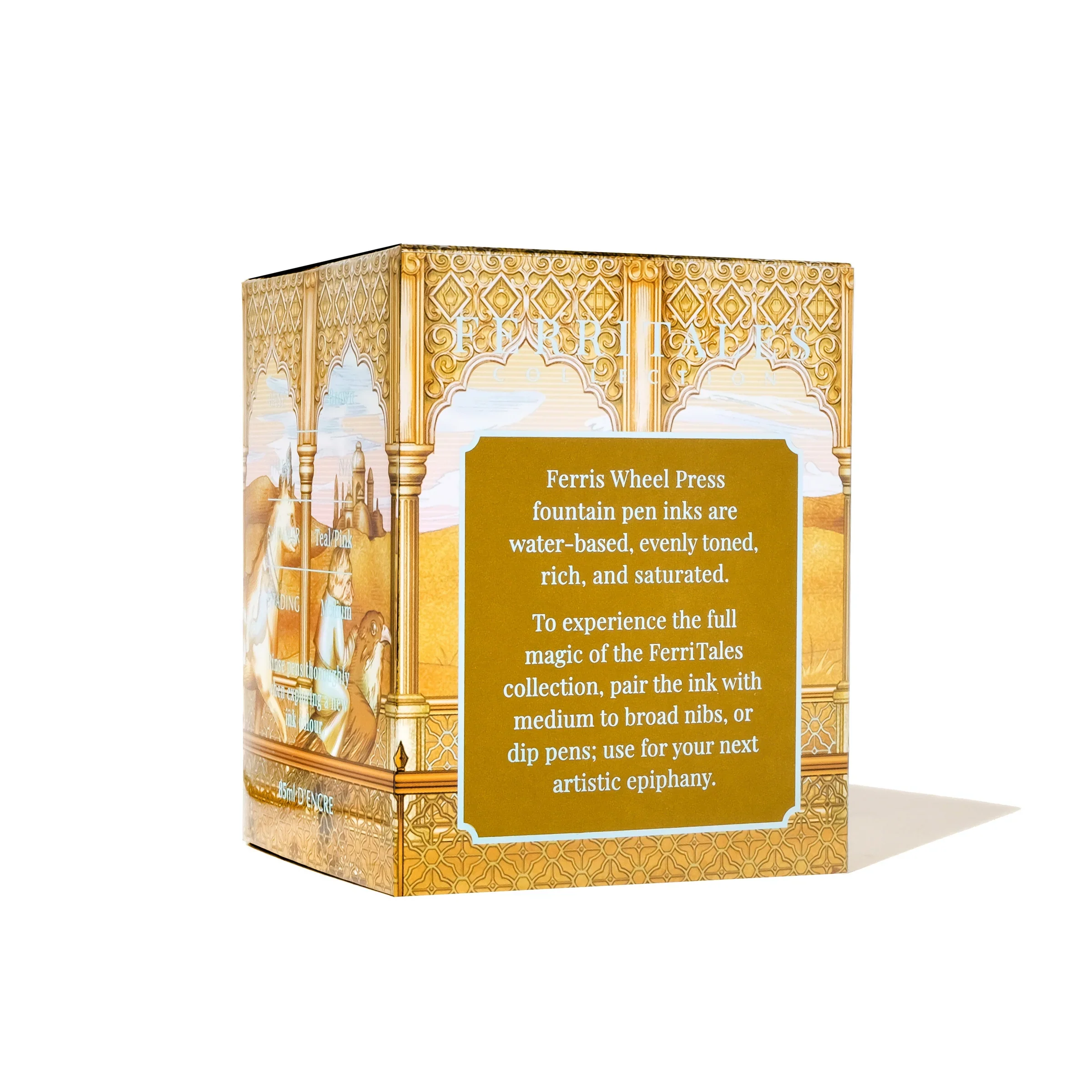 Ferris Wheel Press Ferritales Fountain Pen Ink 20ml Citrine Mirage - Image 6