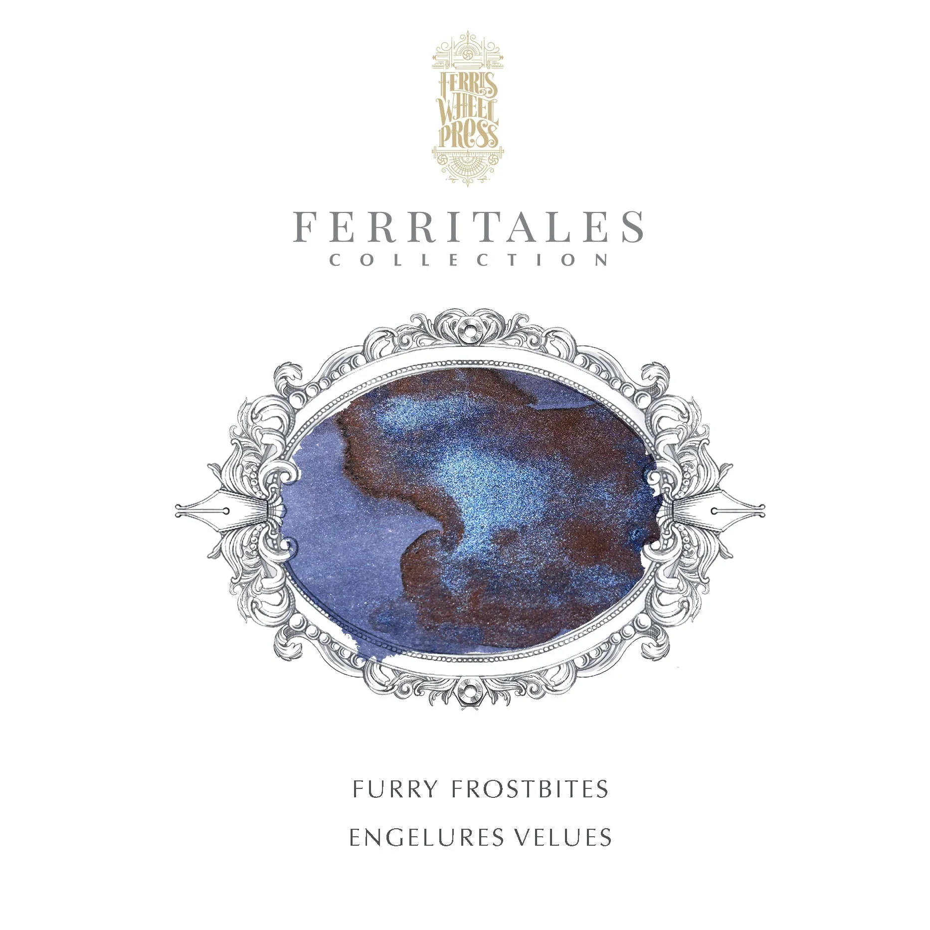 Ferris Wheel Press Ferritales Fountain Pen Ink 20ml Furry Frostbites - Image 2