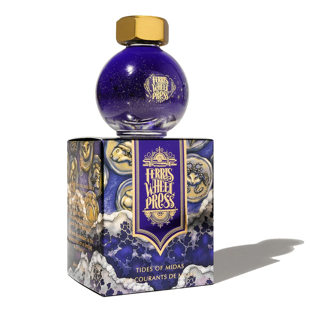 Ferris Wheel Press Ferritales Fountain Pen Ink 20ml Tides of Midas