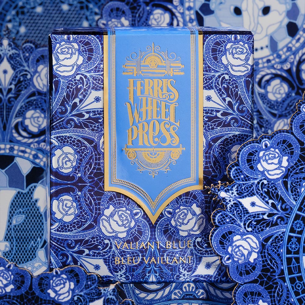 Ferris Wheel Press Ferritales Fountain Pen Ink 20ml Valiant Blue - Image 4