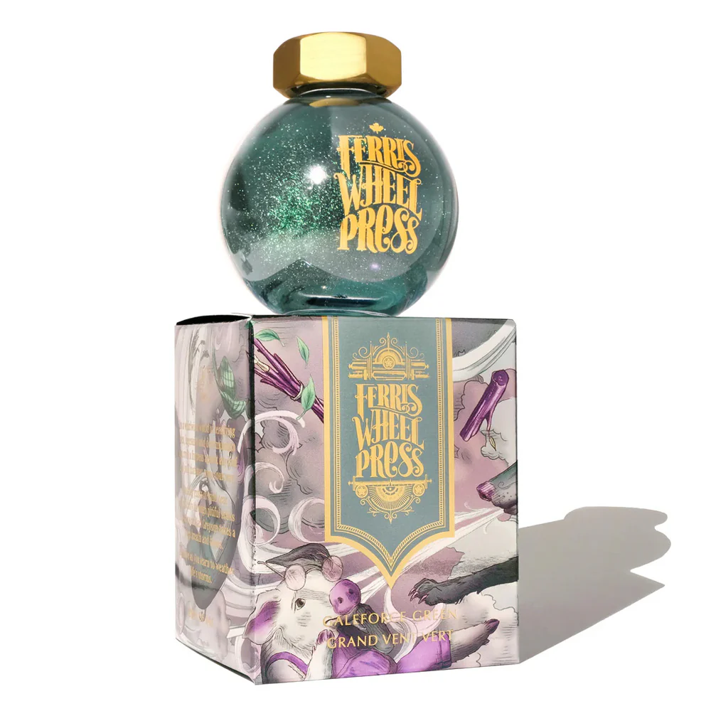 Ferris Wheel Press Ferritales Fountain Pen Ink 85ml Galeforce Green