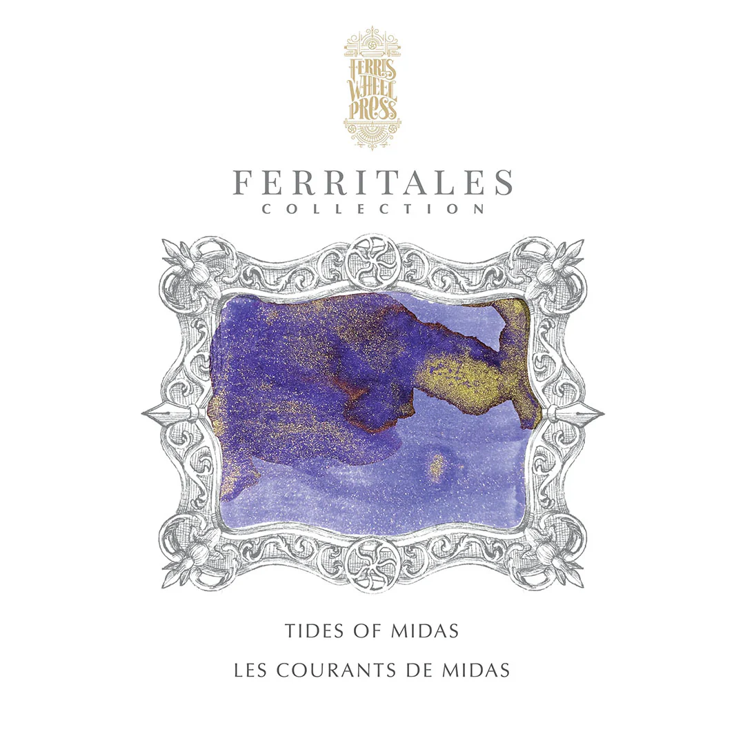 Ferris Wheel Press Ferritales Fountain Pen Ink 85ml Tides of Midas - Image 2
