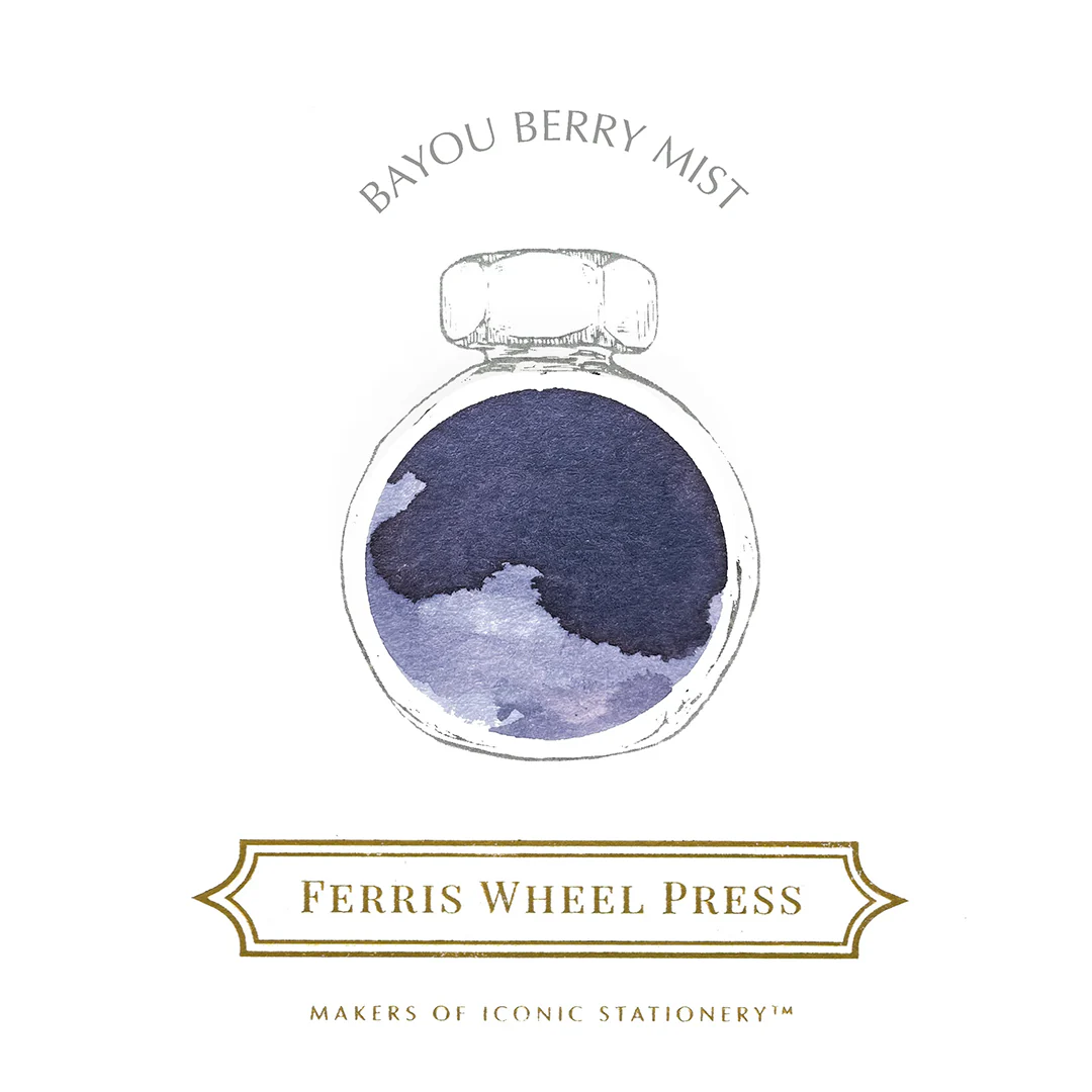 Ferris Wheel Press Fountain Pen Ink 38ml Bayou Berry Mist - Image 2