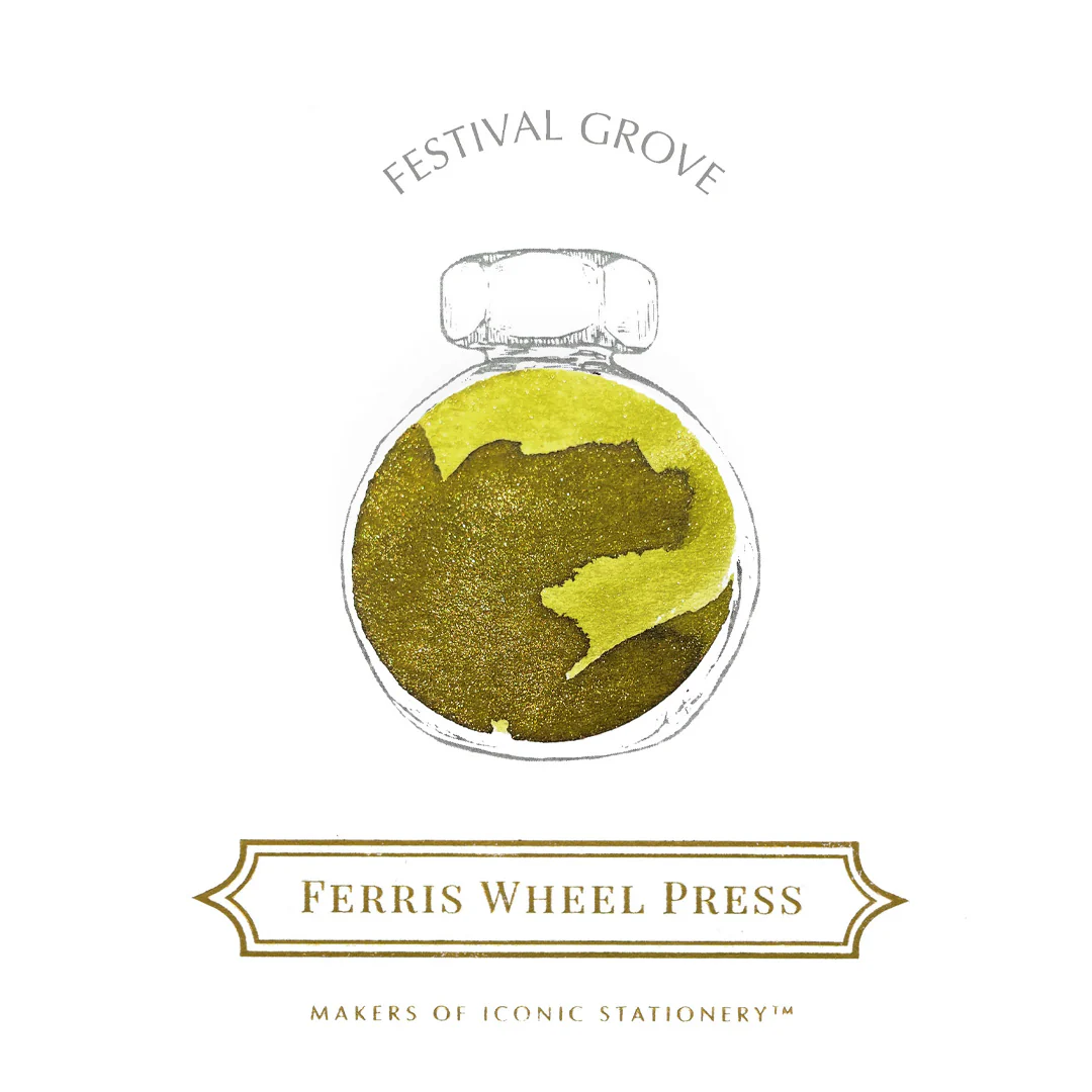 Ferris Wheel Press Fountain Pen Ink 38ml Festival Grove - Image 3