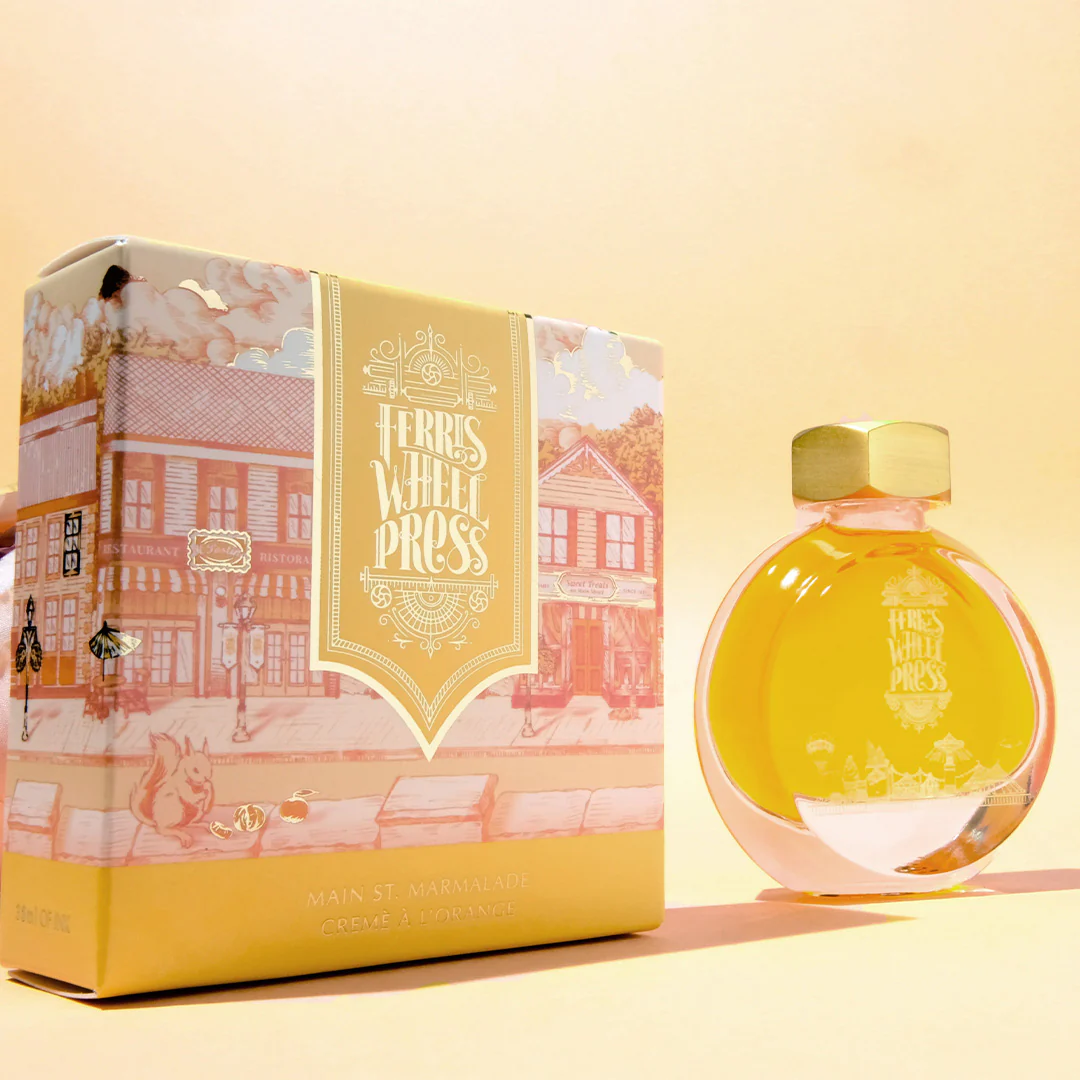 Ferris Wheel Press Fountain Pen Ink 38ml Main St. Marmalade - Image 2