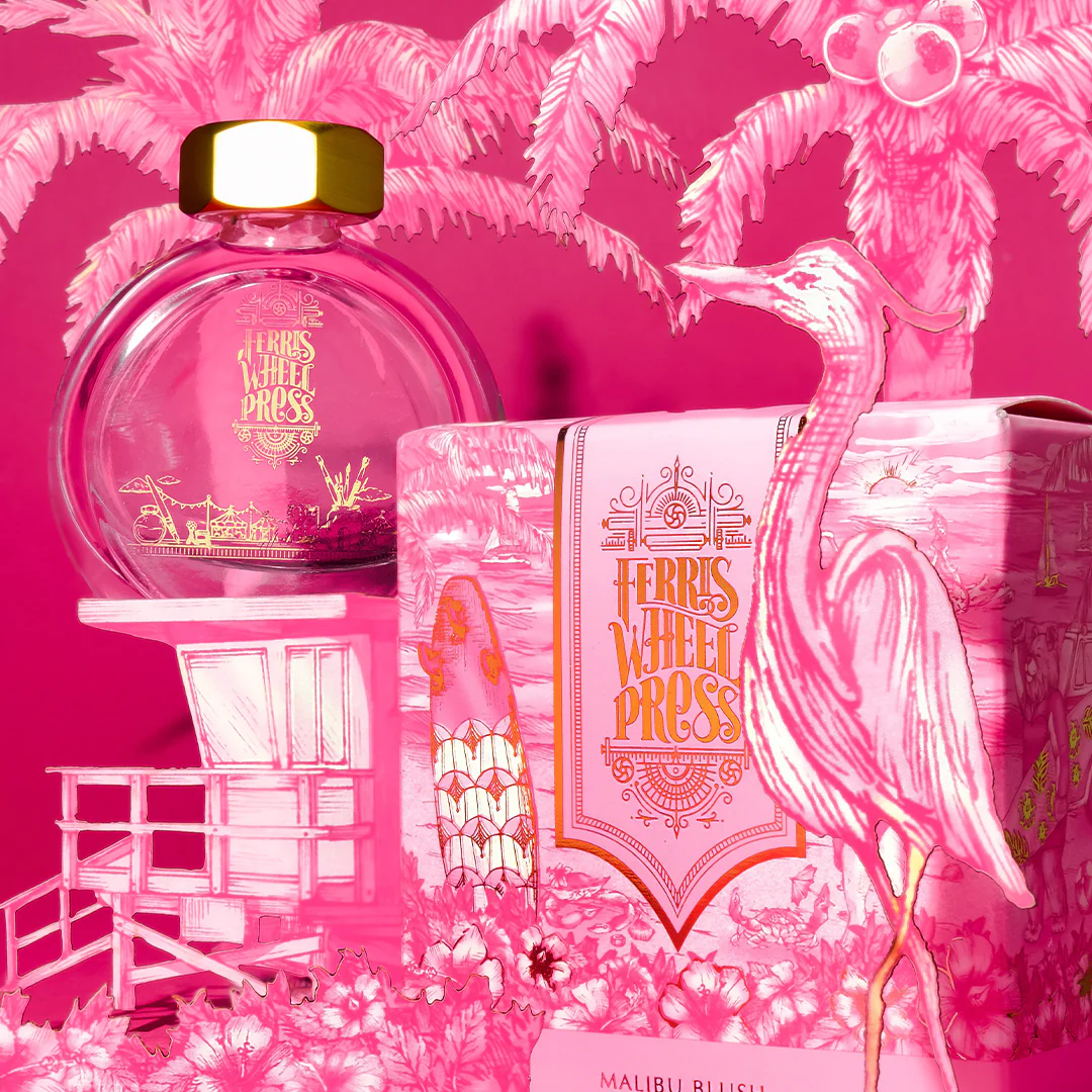 Ferris Wheel Press Fountain Pen Ink 38ml Malibu Blush - Image 3