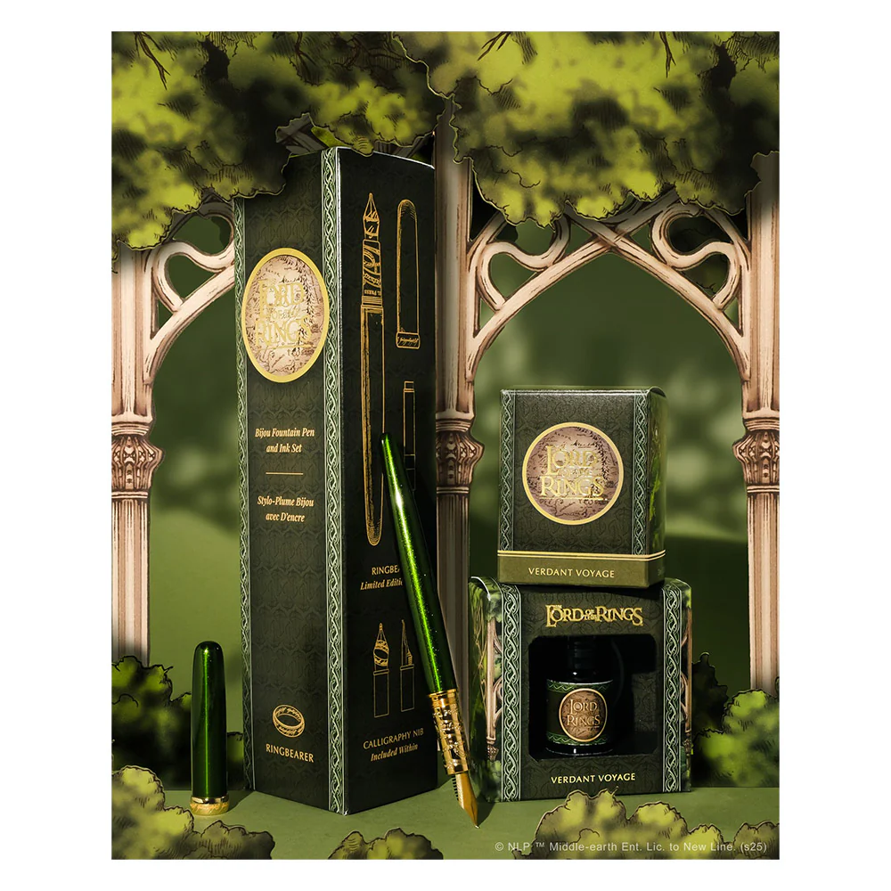 Ferris Wheel Press Lord of the Rings Bijou Fountain Pen and 28ml Ink Set Ringbearer - Image 3