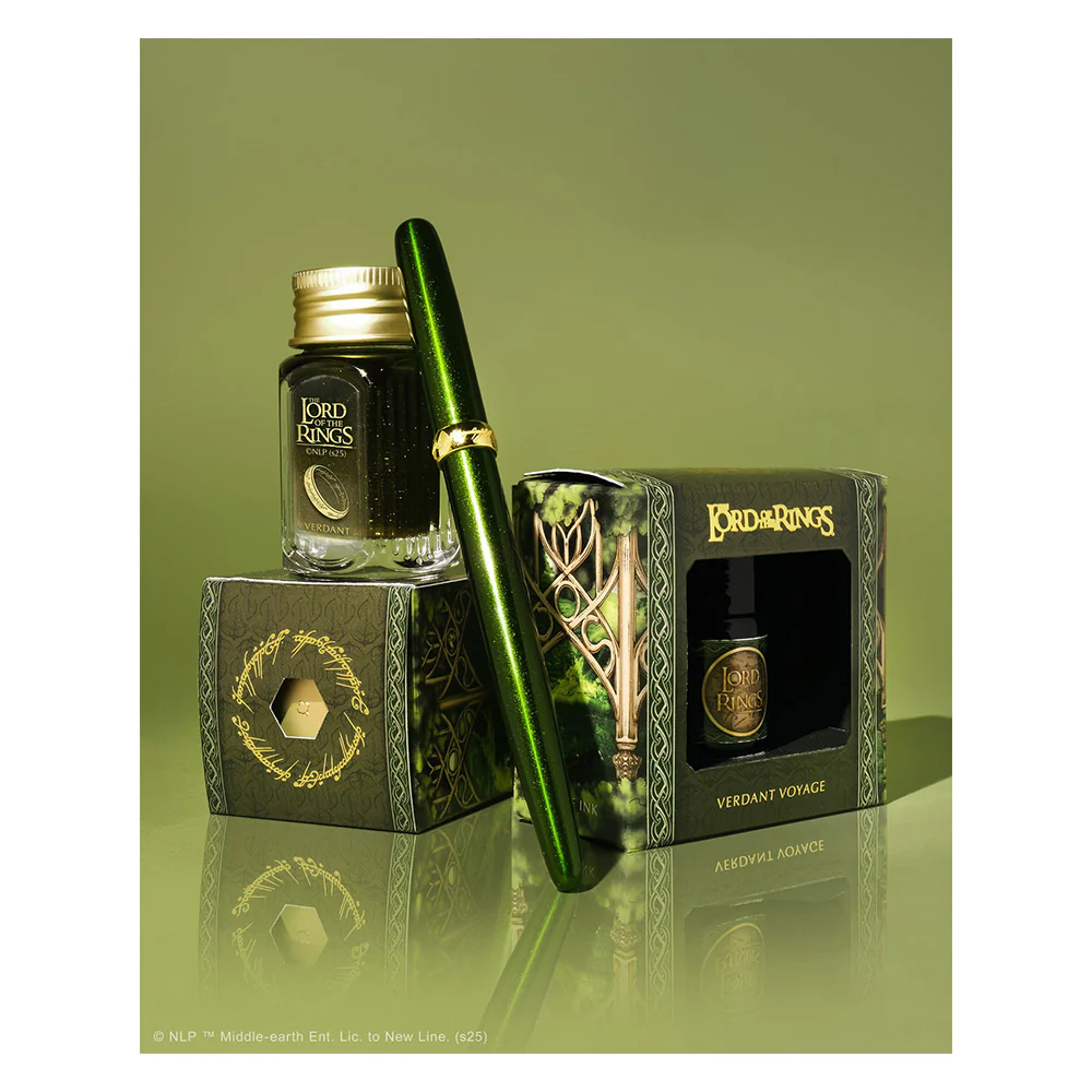 Ferris Wheel Press Lord of the Rings Fountain Pen Ink 10ml Verdant Voyage - Image 5