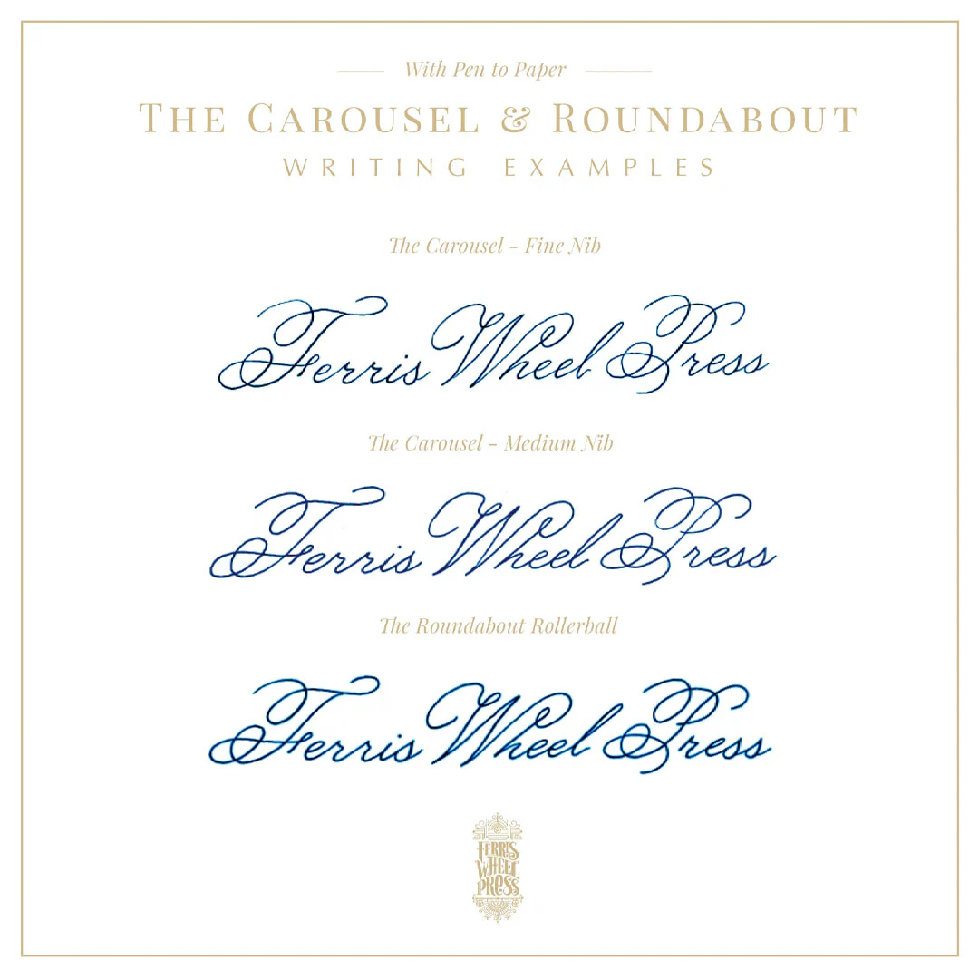 Ferris Wheel Press Roundabout Rollerball Pen Granite Guardians - Image 5