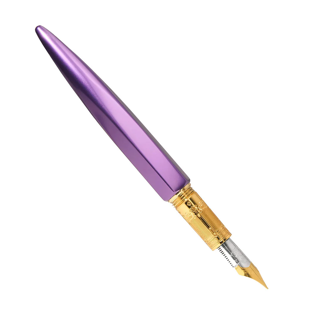 Ferris Wheel Press The Marquise Fountain Pen Aubergine - Image 4