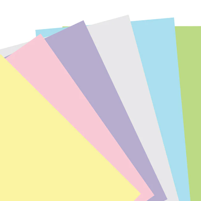 Filofax A5 Refill Paper Assorted Pastel - Image 2