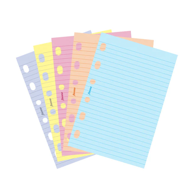 Filofax Classic Ruled Notepaper Coloured - Image 2