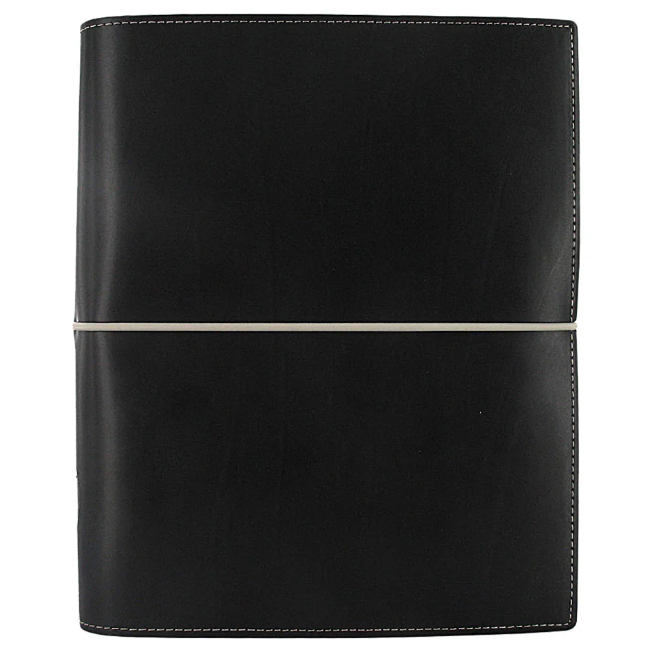 Filofax Domino A5 Organiser Black