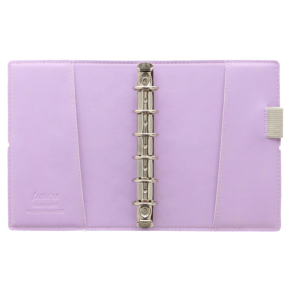 Filofax Domino Pocket Organiser Soft Orchid - Image 3