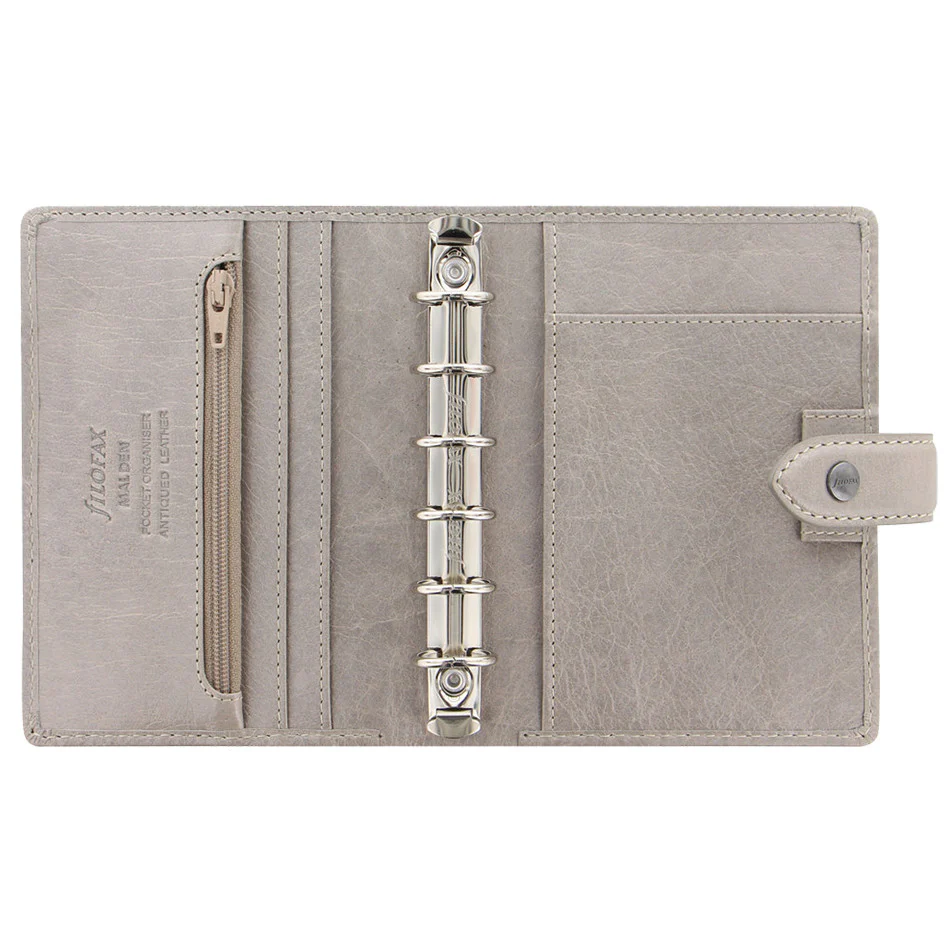 Filofax Malden Pocket Organiser Stone - Image 3