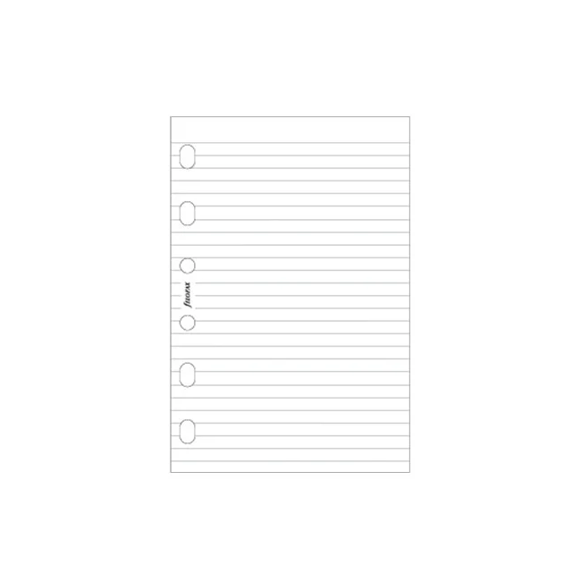 Filofax Notepaper Ruled White - Image 3