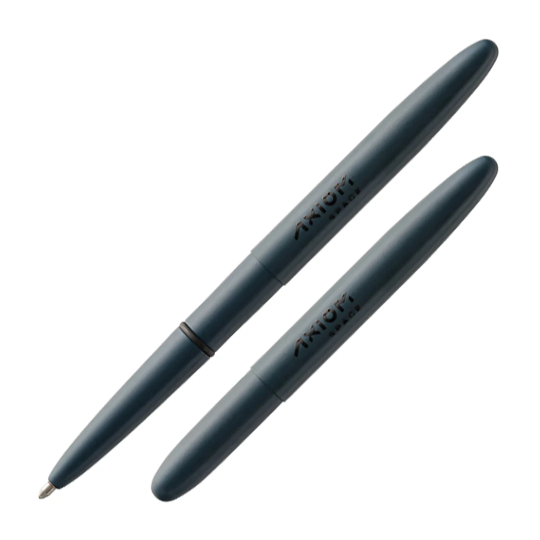 Fisher Space Pen Elite Navy Blue Cerakote Bullet Space Pen With Axiom Space Logo