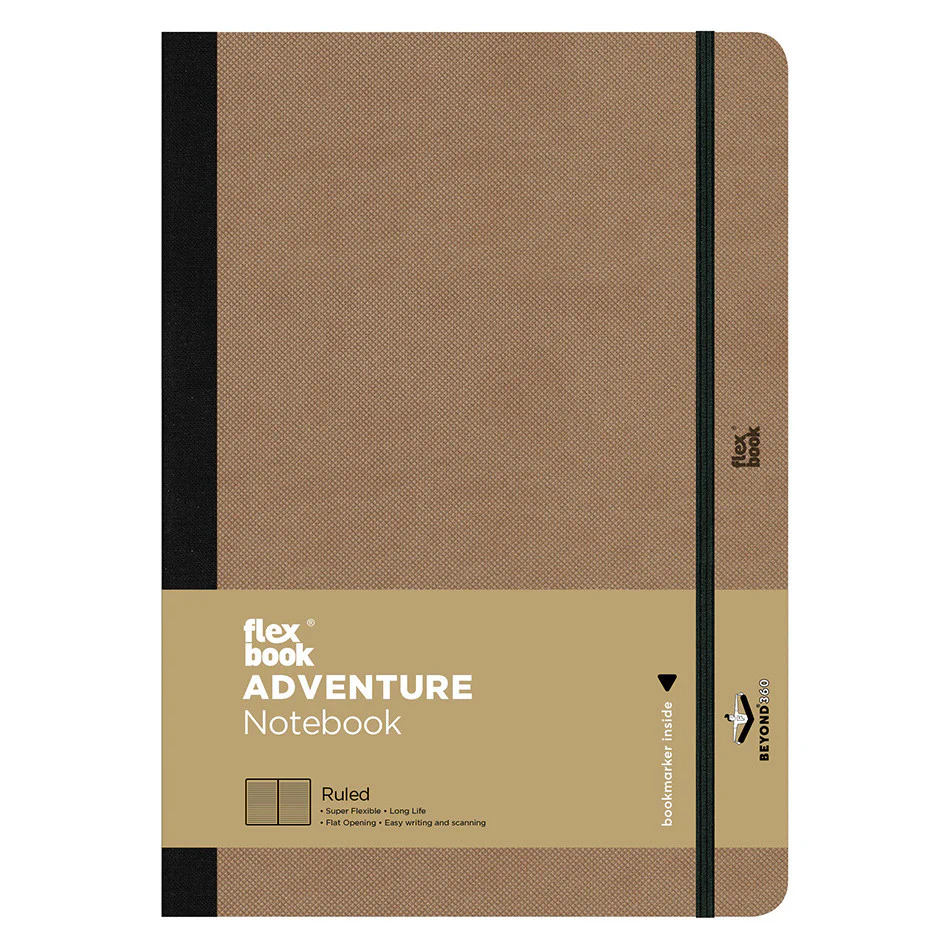 Flexbook Flex Global Adventure Notebook Large Camel