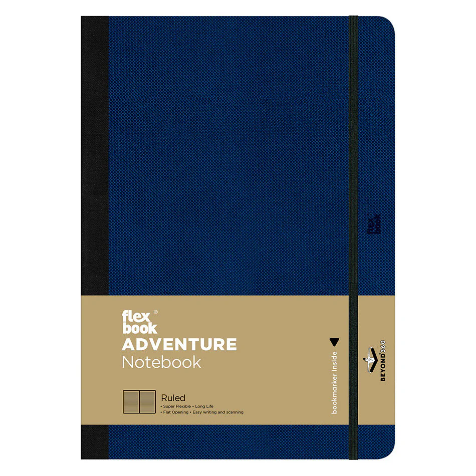 Flexbook Flex Global Adventure Notebook Large Royal Blue