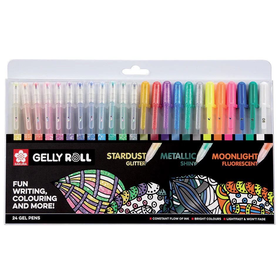 Gelly Roll Mixed Set of 24