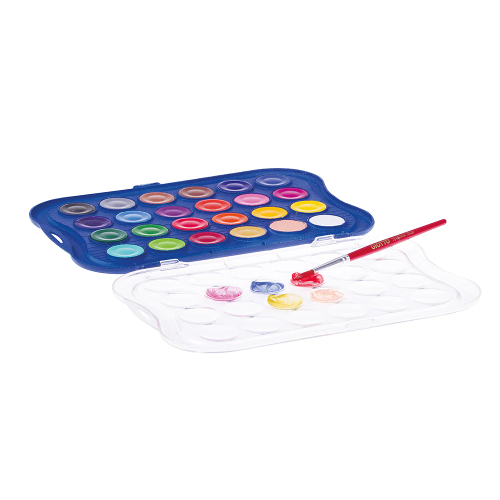 Giotto Acquarelle Mini Watercolours Set of 24 - Image 2