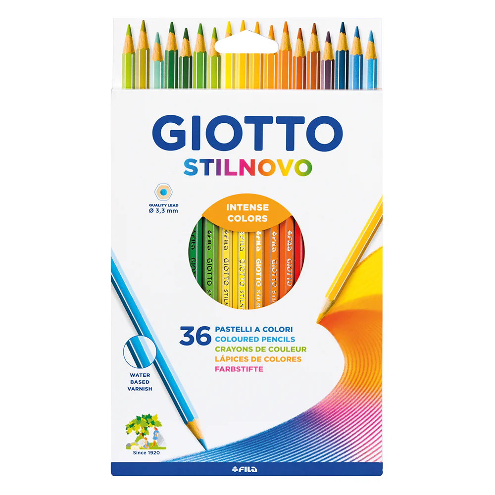 Giotto Stilnovo Coloured Pencils Set of 36