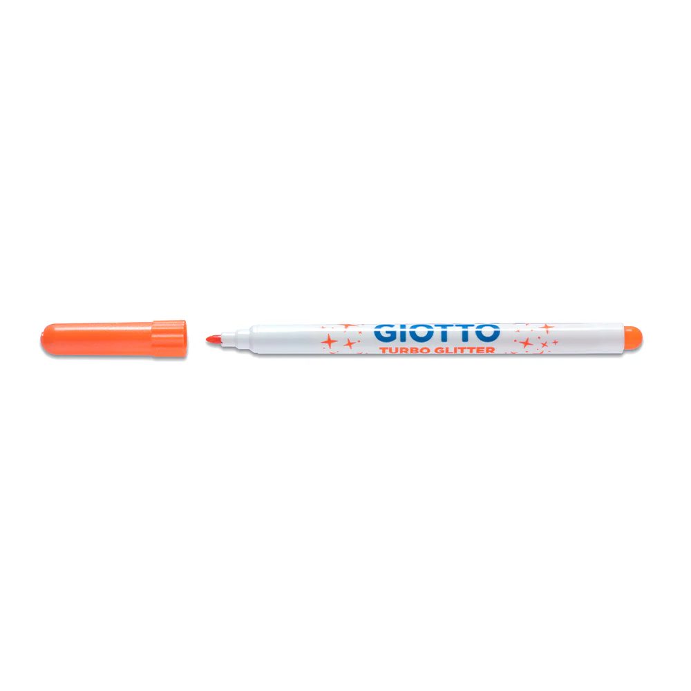Giotto Turbo Glitter Fibre Pens Set of 8 - Image 2