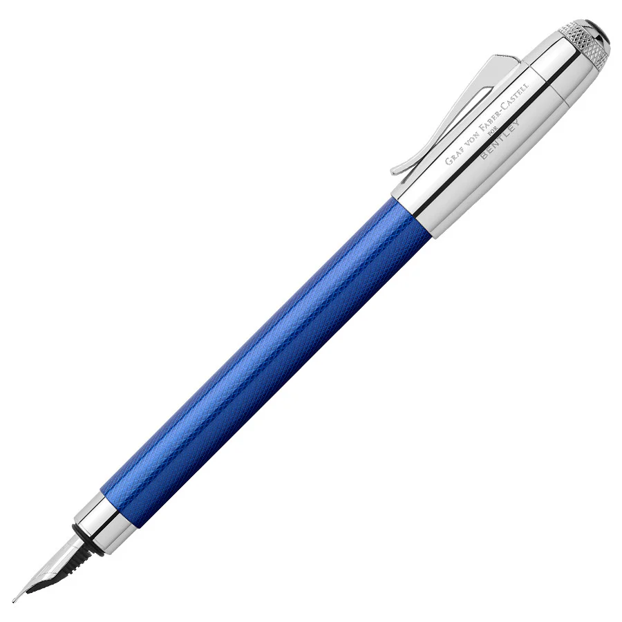 Graf von Faber-Castell For Bentley Fountain Pen Sequin Blue Fine